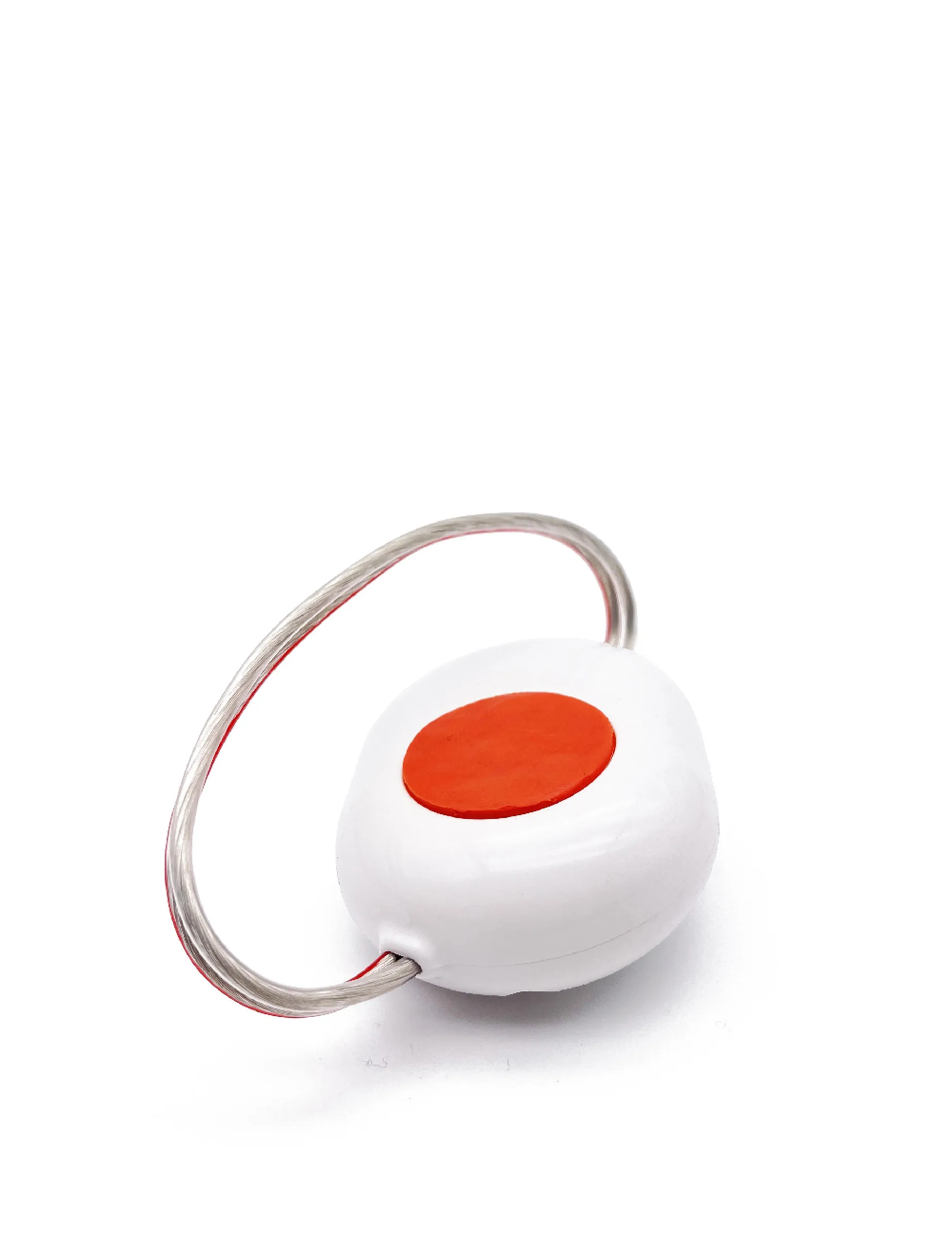 Item for the Great Reset: Digital Repeater, conceptual sculpture by Barbara K. Prokop using an electrical component, cable and putty