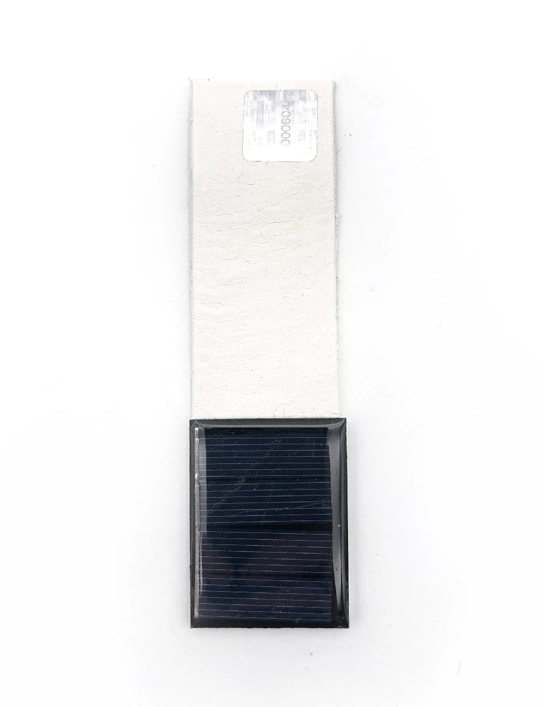 Item for the Great Reset: Solar Powered Strap, conceptual sculpture by Barbara K. Prokop using solar panel, clay and hologram