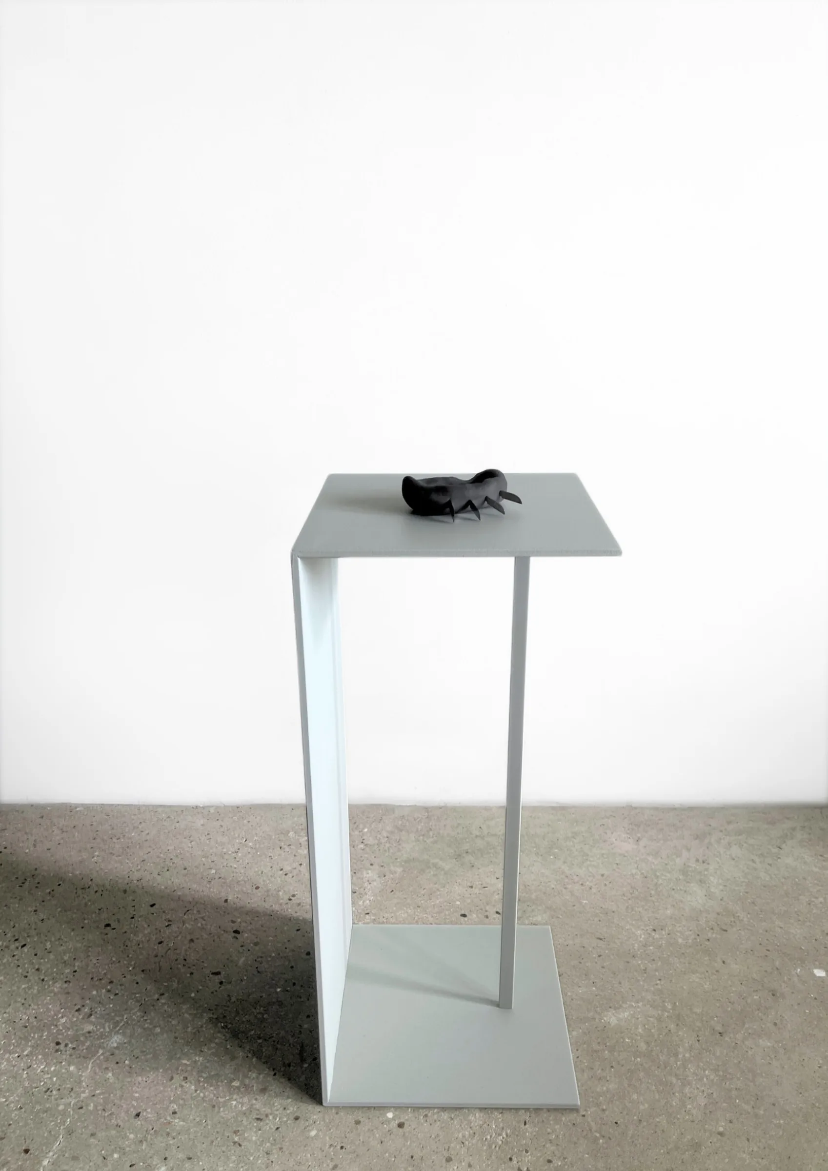 Defence Offence 001 by Barbara K. Prokop, installation view of a conceptual sculpture exploring protection, threat and aggression
