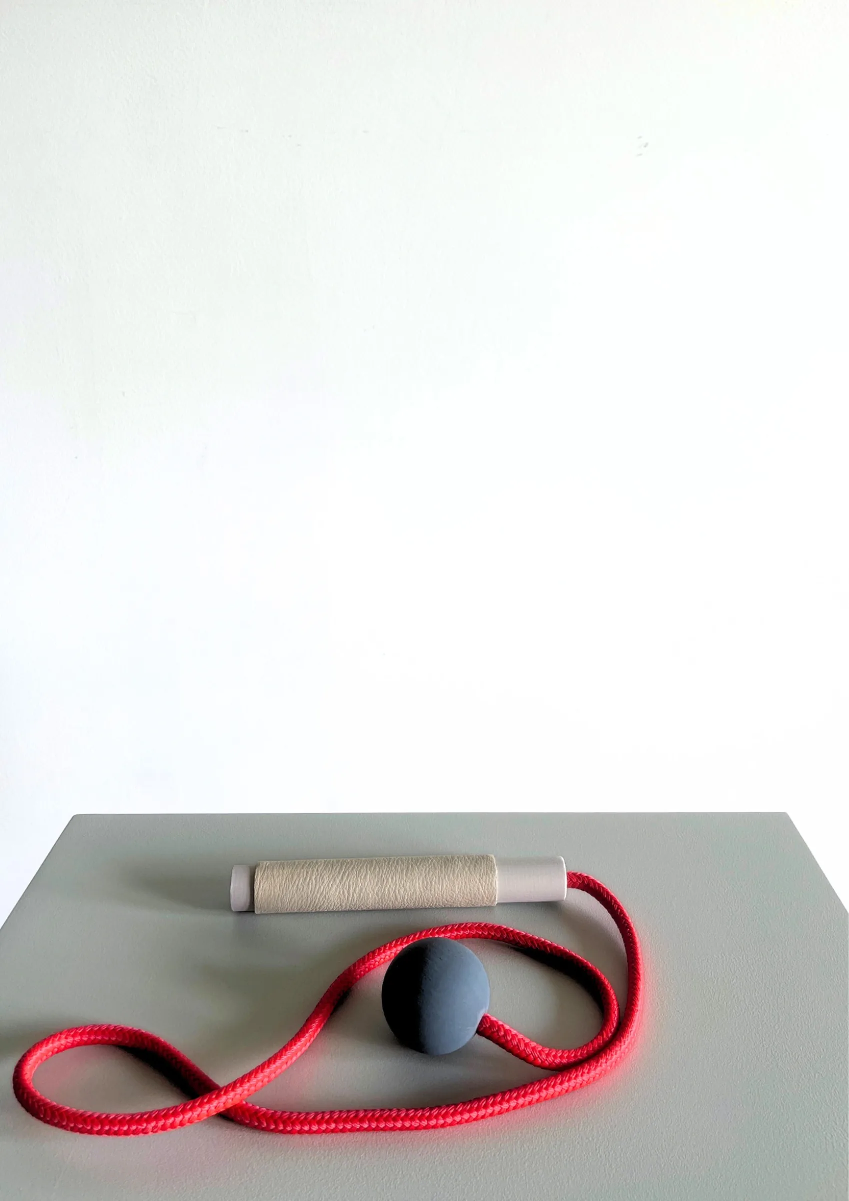 Defence Offence 002 by Barbara K. Prokop, close-up view of a conceptual sculpture exploring protection, threat and aggression