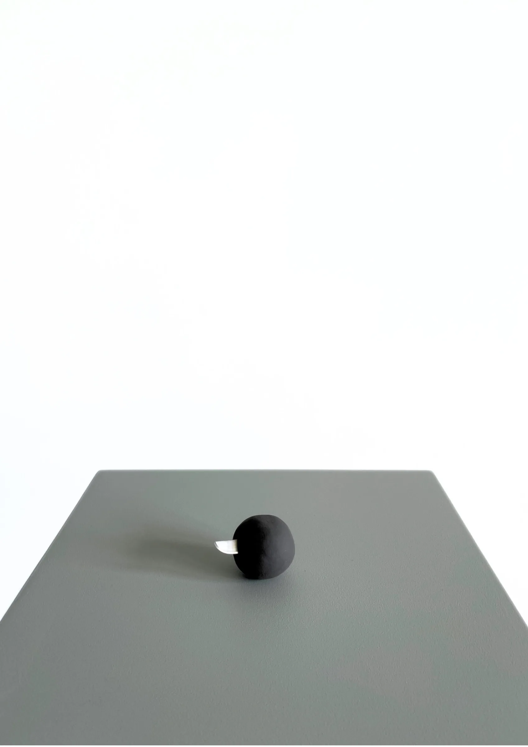 Defence Offence 009 by Barbara K. Prokop, close-up view of a conceptual sculpture exploring protection, threat and aggression